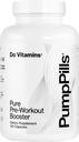 Suplemen PumpPill Nitric Oxide untuk Men & Women - L Citrulline L Arginine Suplemen - Stimulant Free Pre Workout Pills - Nitric Oxide Booster - Vegan, Paleo, Keto (120 Capsules)