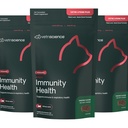 VetriScience Lysine Immunity Health Chews, 250 mg Lysine Plus Immune Suplement for Cats and Kittens with Allergies, Sneezing, Runny Nose and Watery Eyes, Chicken, 3 Pack