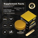 Murni Shilajit Resin 500mg - Kekuatan Maksimum Formula dengan 85 + Trace Minetrace & Fulvic Acid for Energy and Immune Wellness - 50g (1 Pack)