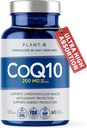 CoQ10 200mg Softgeels premium Rapid Rapid Coenzim Q10 Heart Suplement, Produksi Energi, Imune Dukung Nul60 Liquid Capsules