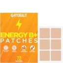 Patch Energi untuk Pria Dewasa Topical Daily Wellness Awake B12 Patch Dihentikan Ingredients Natural Boost Time- Dibebaskan Formula Long- Lasting Skin Friendly 72 Pack