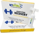 Exercse Recovery Supplement - Murni ESS60 dalam Organik Ekstra Minyak Zaitun Virgin untuk Pra / Post Recorover - Paket 30 Tubes - 5 ML Masing-masing