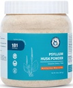 Psyllium Husk powder-2lb, 32oz 126; Easy Mixing Dietary Fiber 126; Cleanse Your Digetical System 126; Finely Ground Powder 124; Ideal for Keto Baking 124; None-GMO