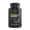 Livingood Daily Energy Support, 11 in- 1 Suplemen dengan Magnesium, Vitamin B6, B12, Acids Amino, L Carnitine, CoQ10, Ginseng & L Teanine, Support Natural Energy for Men & Women, Vegan, 60 Kapsul