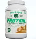 Black Magic Plant - Sumber 100% Vegan Protein - Keto, Gula Rendah, Protein Bebas Dairy - Pre / Post Workout - Peanut Butter - 20g Protein - 2 LB