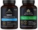 Capsules Produksi Nutrition Kuno SBO, Ultimate, 60 Count + Digetical Katup Enzymes, 90 Cacah