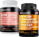 Cinnamon Ceylon (1 pk) dan Dukungan Menopause (1pk) Persediaan Bundle - Mampu Vitamin untuk Heart, Metabolisme, Hormone, dan Dukungan Imune - Non-GMO, Vegan, Gluten- Bebas