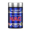 ALLMAX NAC - 60 Veggie Capsules - Dukungan kekebalan & Perlindungan Radikal Bebas - 60 Servis