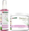 Healthy Habit DermaTox Bundle - 4oz Topical Spray dan 1.7oz Sawa- Semua Natural, All Purpose, Safe and Efektif Skin NFUNSEN
