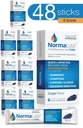 Rehydration Salts NormaLyte Oral 48 Sticks Packs (Yields 500mL per Pack) -Graps 124; Suplemen Energi, Suplemen Potasium, Pemulihan Dehidrasi dan Absorpsi Cepat
