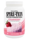 NaturesPlus Spirus-TEIN, Strawberry - 4.5 lbs - Plant - Based Protein Shake - Non-GMO, Vegetarian, Gluten Free - 60 Servings