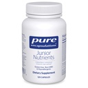 Penentuan Murni Nutrients - Anak-anak & Teens Multivitamin - Tanpa Besi - dengan Kalsium, Vitamin D3 & Vitamin C - Non-GMO & Vegetarian - 120 Capsules