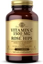 Solgar Vitamin C 1500 mg dengan Rose HIPS, 90 Tablet - Antioksidant & Imune - Overall Health - Supports Healthy Skin & Joints - Non-GMO, Vegan, Gluten Free, Dairy Free, Kosher - 90 Servis