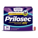 Priloec OTC, Omeprazole Delayed Rilis 20mg, Acid Reducer, Treats Freedburn for 24 Hour Relief, All Day, All Night *, Heartburn Medicine, 20mg, 14 tablet