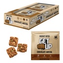 Getup - Caffeinated Granola Bites - Chocolate Mocha (10 Paket) - 100mg Kafein Energy Bites - Low Calorie, Gluten- Free, 0 Benih Oil - Pre-Workout Portabel Snack - Coffee Substant - Low Sugar Energy