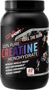 GMU SPORT - 100% bubuk Creatine Monohydrate murni untuk Pria dan Perempuan - Bubuk Creatine murni untuk Perkembangan Otot, Enhanced Performance dan Increased Strength- Creatine Supplemen - Tanpa Rasa