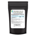 Prescripted For Life Activated Arang Powder, Coconut Shell Arang Ultra Fine Husk Grade Powder (8 oz)