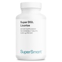 SUPERSMART - DGL 3.000 mg Per Day - Gut Kesehatan - Ekstrak Root Liquorice untuk Kesehatan Gastrointestinal 124; Non-GMO & Gluten Bebas - 100 Tablet Chewable