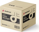 Dealmed Sterile Flexible Fabric Adhesive Bandages - 1x3 Inch - 100 / Box - 24 Box - Breathable Aid Strip Pertama Pack - Soft Stretch Weund Patch untuk Medical, Kits & Clinic