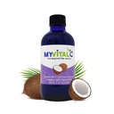 MyVitalC Organik MCT Oil Coconut Dihived - Murni ESS60 Antioksidant Suplemen - untuk Anti- Aging, Oxidasi, Umur-Panjang, Tidur, Lebih Energi - 120ML
