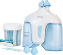 Sistem Pengawasan Nasal dengan 50 Paket Garam (Biru), Sinus Rinse Machine, Nose Cleaner untuk Sinus Dewata, Nose Washer Nasal Rinsing Sinus Relief Machine