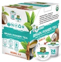 SOLLO Power Organic Green Tea Pods dengan MCT, Acai & Escory nutrisi, Nootropic Brain Booster- Meningkatkan Kompatible Memory & Focus dengan 2.0 Keurig Brewers, 24 Ct
