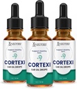 Laboratorium Berhak (3 Pack Cortexi Ear Drops Cortexi Healthy Eardrum Oil Support Heally Ears Premium Blend of Esculity Oils 3 Botles