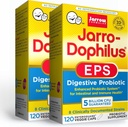 Jarrow Formula Jarro- Dophilus EPS - 5 Milyar Organisme Per Serving - 120 Prograge Coated Veggie Caps, Probiotic Multi- Strain