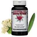 Kroeger Herbs, Zaitun Leaf Extract Capsules for Imune System, Olive Leaf & Yarrow Suplement, Vegetarian, Non-GMO, Gluten Free, No Preservations - 100 Kapsul, Dibuat di USA