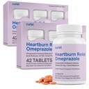 Curist Omeprazole 20mg Tablet Bulk Pack - 84Count Delayed- Release Tablet - Acid Reflux Medicine for Heartburn Relief (2 Pack of 42 tablet - 84 Total)