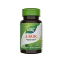 Nature 's Way 7- KETO, DHEA Metabolism Suplemen Dukungan Metabolisme *, 25mg Potency Per Serving, 60 Kapsul