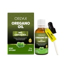 ORZAX Oregano Oil Drops with Olive Oil - 88% Carvacrol and 0.3% Thymol - Non-GMO & Sugar-Free & Gluten- Free & Vegan - Herbal Supplemen Dukungan Imune dan Kesehatan Digetical - 30 ml - Tambahan Hari