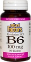 B-6 Pyridoxine HCL 100mg Factor Alam 90 Tab