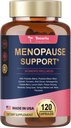 Suplemen Menopause bagi Perempuan, Multibenes & Complete Black Cohosh, Asongandha Roots, Menopause Prograbics for Women, All- Natural Probiotic, Premium Ingreations