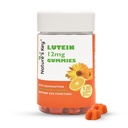 Nature 's Key Lutein Gummies 12mg with timxanthin & Vitamin A for Kids and Adults 12.4; Eye Health and Brain Function Suplemen 124; Orange Flavor, 120Ct