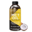 KETO SCIENCE Ketogenic MCT Oil, Dietary Supplement, Made from 100% Coconuts, Promotes Energy, Unfeatored, 15 Fl Oz