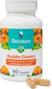 Karena Suplemen Pelepasan Bumpkin dengan Ekstrak Benih Pumpkin - 60 Capsules (1 Botol) - Membantu Mengurangi urgency & Frekuensi, Mendukung Otot Lantai Pelvic yang Kuat, Vegan & Non- GMO, Dibuat di Amerika Serikat
