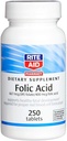 Acid Folic Acid Rite Acid, 667 mcg DFE Folate / 400 mcg Folic Acid, 250 Tablets 144; Dietary Suplemen 124; Acid Folic 400 MCG 124; Prenatal Vitamin dengan Acid Folic
