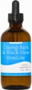 Herb Lore Cromp Bark & Black Haw Tincture - Alkohol Bebas Cairan Herbal Menstrual Menstrual Menstrual Menmping untuk Periode Kram, Ketegangan Otot & Uterine Dukungan (4 flf oz)
