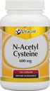 Vitacost N- Acetyl Cysteine (NAC) -- 600 mg - 120 Capsules