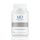 MD White Factor - Glutathione Suplemen dengan Antioksidan Efektif, Vitamin C & Lipoic Acid 124; (60 Kapsul)