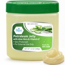Med PRIDE Petroleum Jelly 13 Oz Tub dengan Aloe Vera Medicine dan Vitamin E untuk Dry Skin, Rashes, Burns, Chapped Lips, Diaper Rash