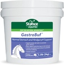 Stance Equitec GastroBuf - Normal Stomach pH Dukungan Kuda - Membantu Dukungan Lapisan Proteksi di Bowel, Dukungan Proper pH Under Occational Gastric Discers, Berisi Turmeric - 3.3 lb
