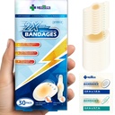 Medtec Hydrocolloid Gel Bandage, Elipse 20ct + Strip 10ct, Long- Lasting, Waterproof Adhesive for First Aid, Cushion for Blipster Prevention & Weund Care, 2X Fast Heeling for Heel, Fingers & Toes