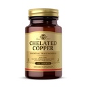 Solgar Chelated Copper, 100 Tablet - Formasi Collagen - Formulir Sangat Bioavable - Support Connective Tiss - Non-GMO, Vegan, Gluten Free, Dairy Free, Kosher - 100 Servings