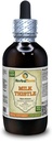 Milk Thistle (Silybum Marianum) Tincture, Organic Dried Seeds Extract (Nama Merek: HerbalTerra, Proughtly Made in USA) 4 f.oz (120 ml)