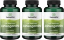 Swanson Ashwagandha Powder Suplemen - Ashwagandha Root Promoting Relief & Energy Suplemen Ayurvedic untuk Wellness Natural (100 Capsules, 450mg Masing-masing) 3 Pack