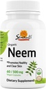 Sewanti Neem Capsules - Potacy Extract Capsule, Herbal Suplement for Skin Health & Imune Support - Digetical Balance Capsules 500mg