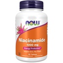 Sekarang suplemen Makanan, Niacinamide (Vitamin B-3) 1000 mg, Produksi Energi *, 90 Tablet, Putih, Off- White