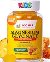 Magnesium Glycinate Gummies 100mg for Kids and Adults.